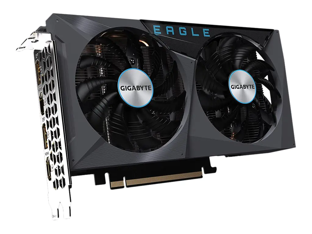 Gigabyte GeForce RTX 3050 EAGLE 8G - Grafikkarten - GF RTX 3050 - 8 GB GDDR6 - PCIe 4.0 - 2 x DisplayPort, 2 x HDMI