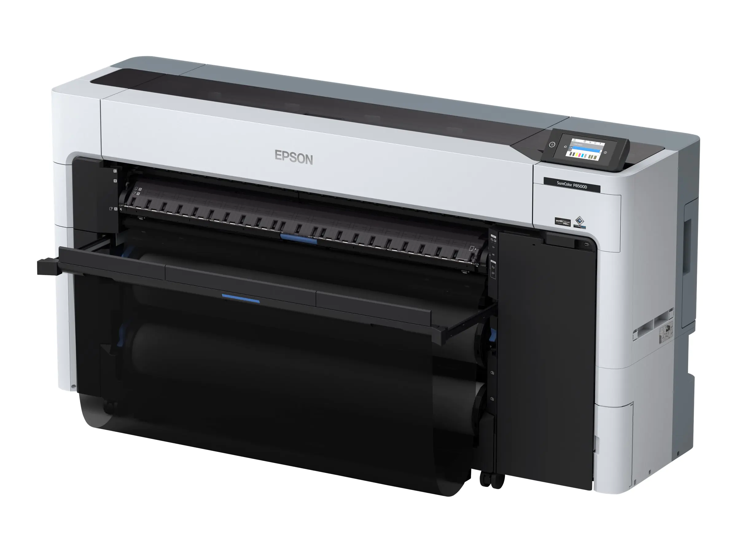 Epson SureColor SC-P8500D - 1118 mm (44") Großformatdrucker - Farbe - Tintenstrahl - Rolle (111,8 cm) - 1200 x 2400 dpi - USB 2.0, Gigabit LAN, Wi-Fi(ac) - Cutter