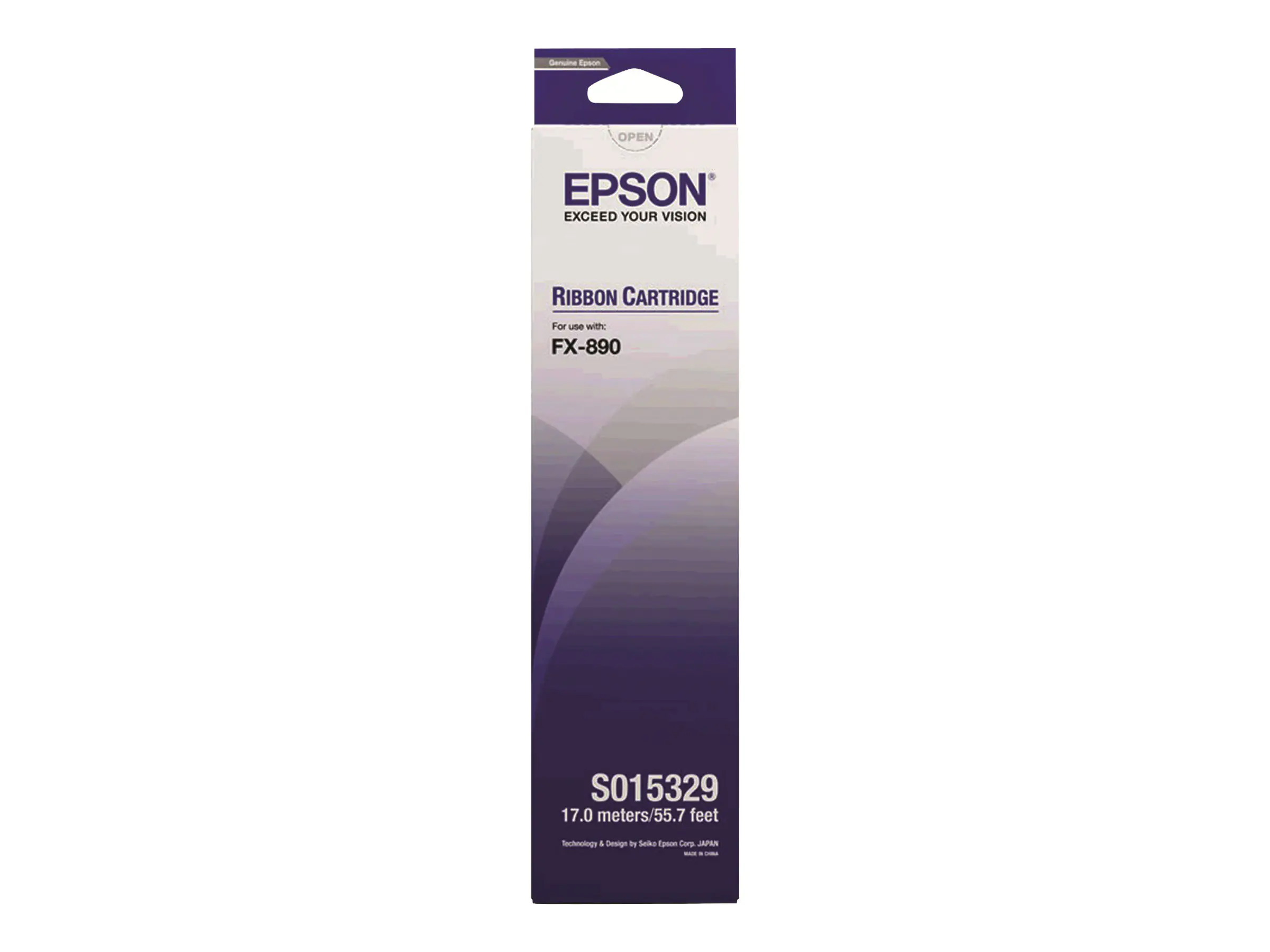 Epson Farbband C13S015329 Nylon schwarz Gr. 1988 7,5 Mio Zeichen