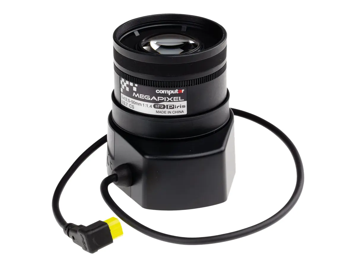 Computar - CCTV-Objektiv - verschiedene Brennweiten - Automatische Irisblende - 8.5 mm (1/3"), 8.5 mm ( 1/3" ) - CS-Halterung - 12.5 mm - 50 mm - f/1.4 - für AXIS P1355, P1355-E, P1357, P1357-E