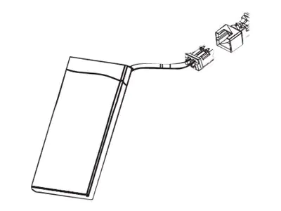Mitel - Batterie - Li-Pol - 350 mAh - für MiVoice 6930 IP Phone, 6940 IP Phone