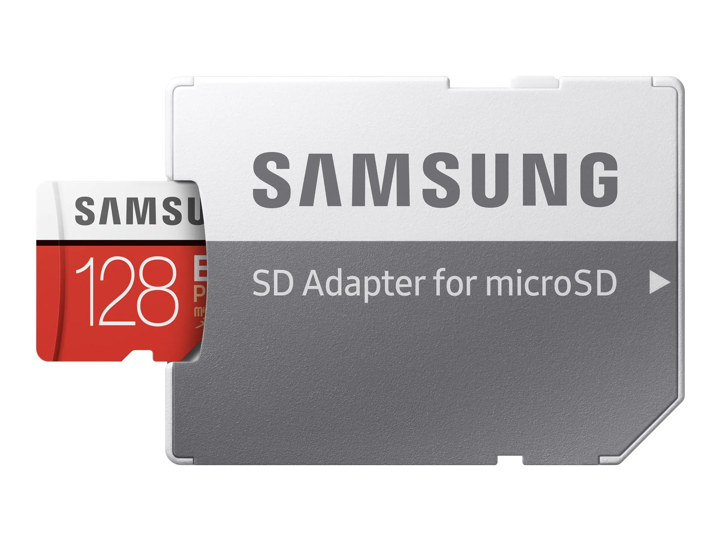 Samsung EVO Plus MB-MC128HA - Flash-Speicherkarte (microSDXC-an-SD-Adapter inbegriffen) - 128 GB - UHS-I U3 / Class10 - microSDXC UHS-I
