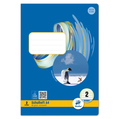 Format-X® Schulheft Style DIN A4 liniert 2 16 Bl.
