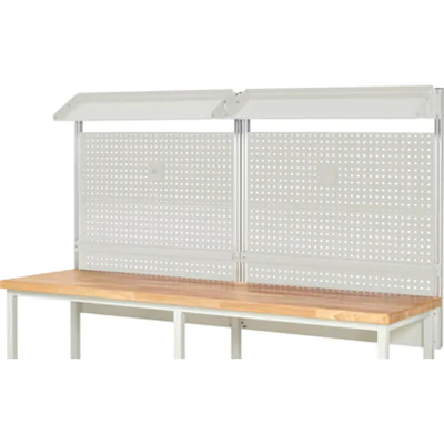 RAU Werkzeugwand 02 2.500 x 1.130 x 350 mm (B x H x T) Stahl, pulverbeschichtet lichtgrau