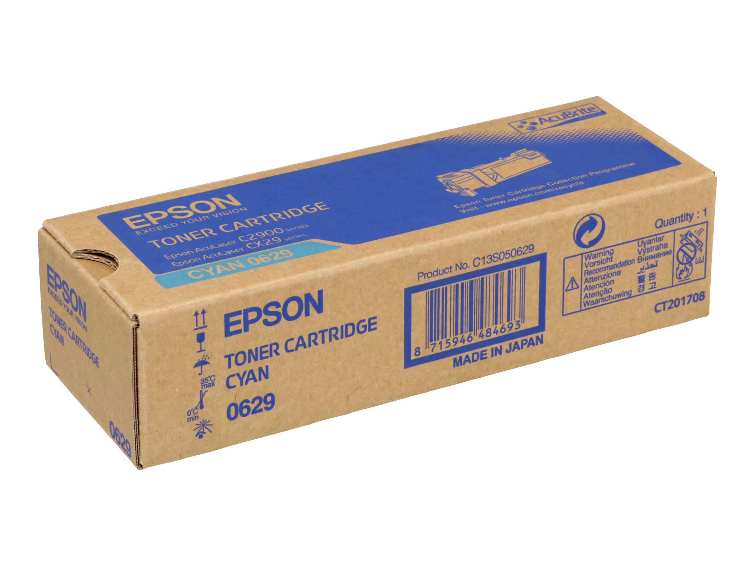 Epson Cyan - original - Tonerpatrone - für C13S050629