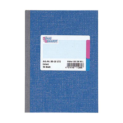 KOENIG&EBHARDT Geschäftsbuch DIN A5 liniert - A5 8615172