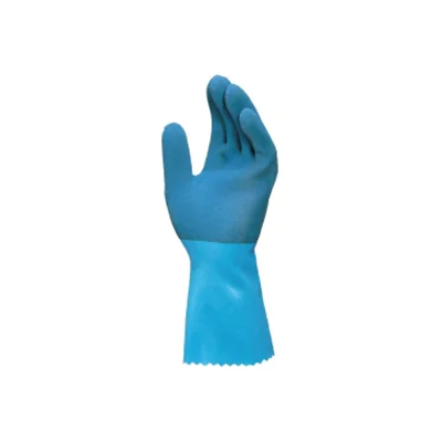 MAPA Arbeitshandschuh Jersette 301 10 III Naturlatex blau