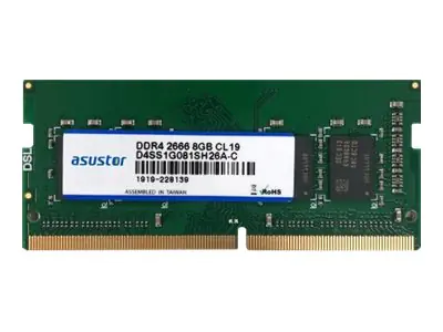 Asustor DDR4 - Modul - 8 GB - SO DIMM 260-PIN 92M11-S8D40