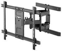 Wentronic Goobay Pro TV-Wandhalterung FULLMOTION L Schwarz - für Fernseher von 94.00cm