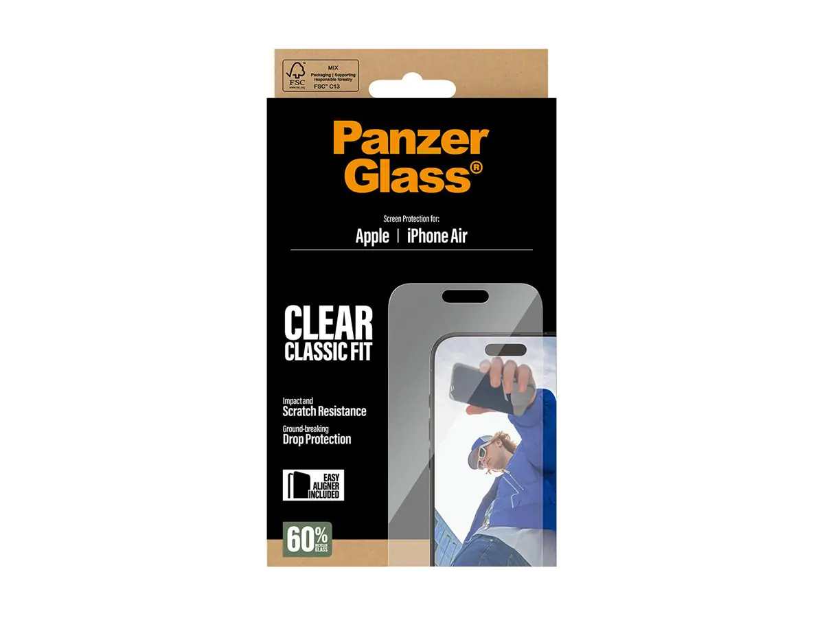 PanzerGlass Displayschutz Classic Fit iPhone Air