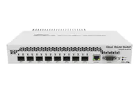 MikroTik Cloud Router Switch CRS309-1G-8S+IN - Switch - managed - 8 x SFP+ + 1 x 10/100/1000 (PoE) - an Rack montierbar - PoE