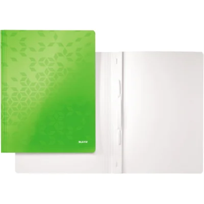 Leitz Schnellhefter WOW 30010054 DIN A4 250g Karton grün