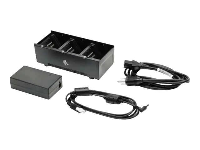 Zebra 3-Slot Battery Charger - Batterieladegerät - Europa - für ZQ500 Series ZQ510, ZQ520; ZQ600 Series ZQ610, ZQ620