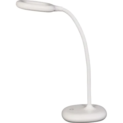 UNILUX Tischleuchte GALY Akku ABS Kunststoff/Metall/Gummi weiß