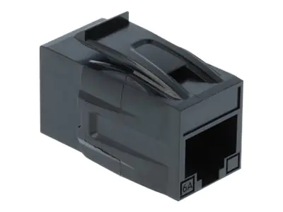 Delock Keystone Module RJ45 jack > RJ45 jack Cat.6A - Modularer Einschub (Kopplung)