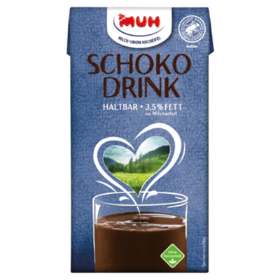 MUH® Trinkschokolade 3,5% 16 x 0,5 l/Pack.