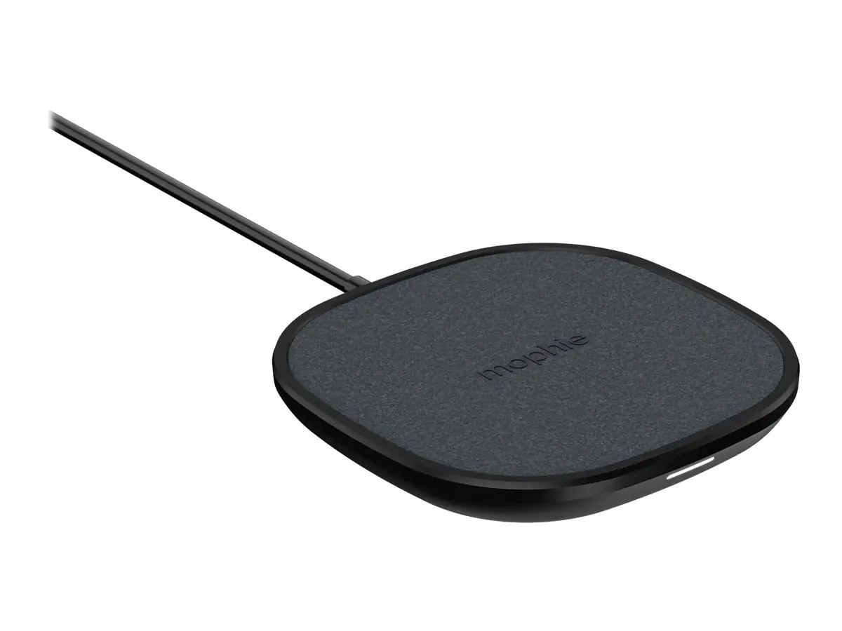 mophie - Induktive Ladematte + AC-Netzteil - 15 Watt - Schwarz - Europa