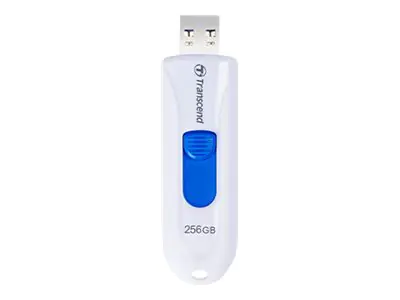 Transcend JetFlash 790 - USB-Flash-Laufwerk - 256 GB - USB 3.1 Gen 1 - weiß