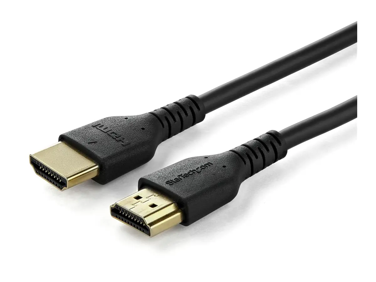 StarTech.com 1.5m (4.9ft) Premium High Speed HDMI Cable with Ethernet, 4K - Premium Highspeed - HDMI
