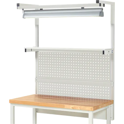 RAU Werkzeugwand 04 1.250 x 1.380 x 350 mm (B x H x T) Stahl, pulverbeschichtet lichtgrau