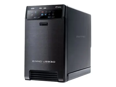 Fantec QB-X2US3R - Festplatten-Array - 2 Schächte (SATA-600)