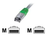 DIGITUS Premium - Crossover-Kabel - RJ-45 (M) zu RJ-45 (M) - 5 m - FTP - CAT 5e - geschirmt - Grau