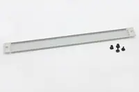 TRITON 19“ perforated blinding panel 4U - Cremefarben - Grau - 4U - 48,3 cm (19 Zoll)