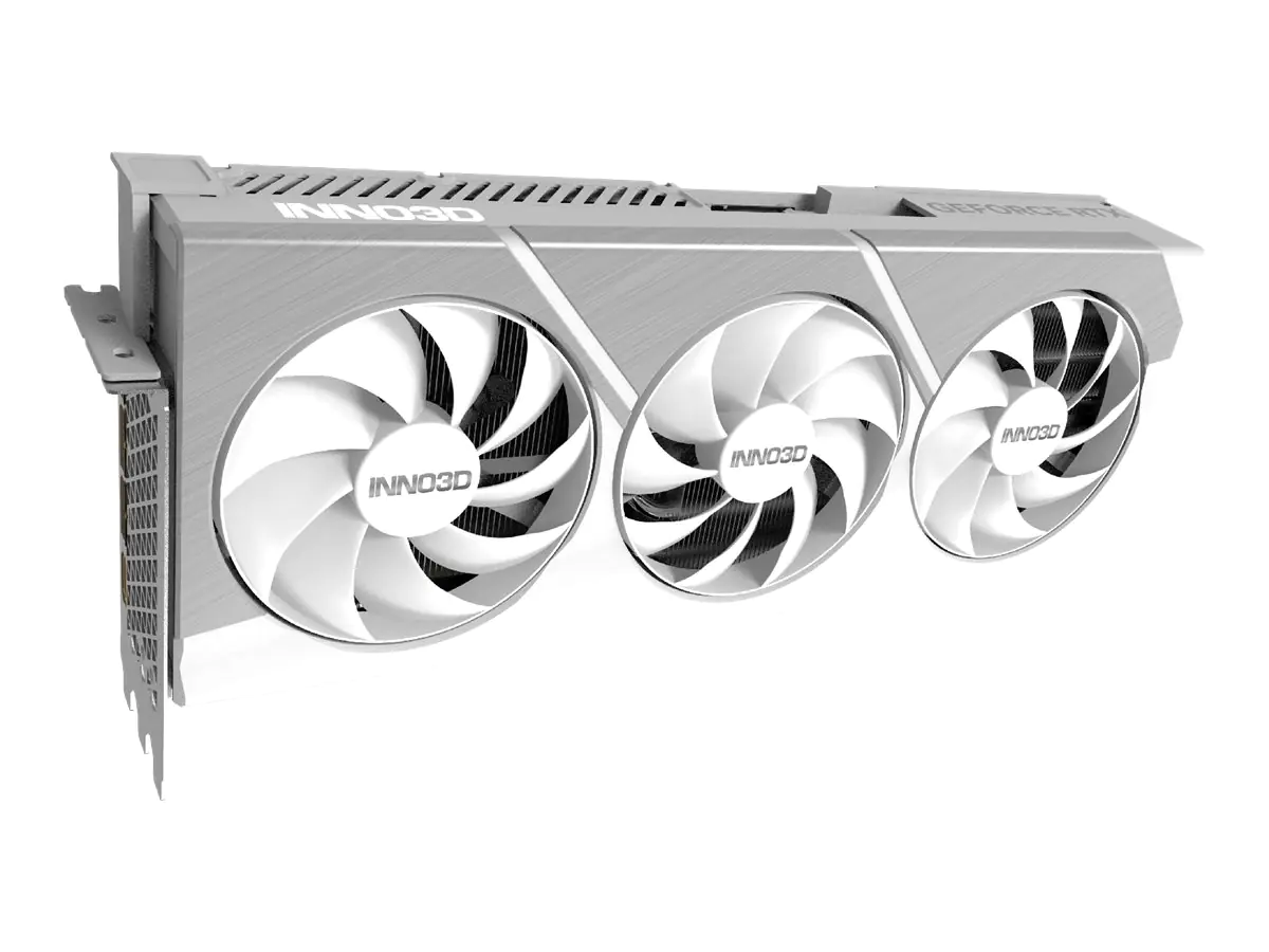 Inno3D GeForce RTX 4080 SUPER X3 OC WHITE - Grafikkarten - NVIDIA GeForce RTX 4080 SUPER - 16 GB GDDR6X - PCIe 4.0 x16 - HDMI, 3 x DisplayPort - weiß