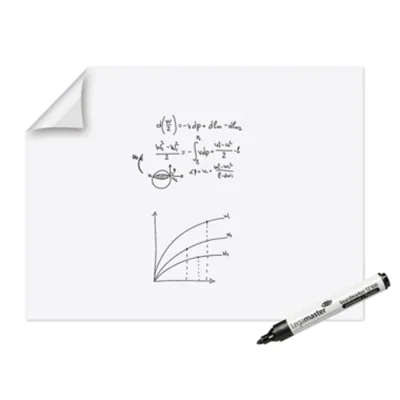 LEGAMASTER Magic-Chart Whiteboard Folie 90x120cm, Polypropylen (PP), 1200 mm, 0,0500 mm, 810 g, 63 mm, 963 mm 7-159154