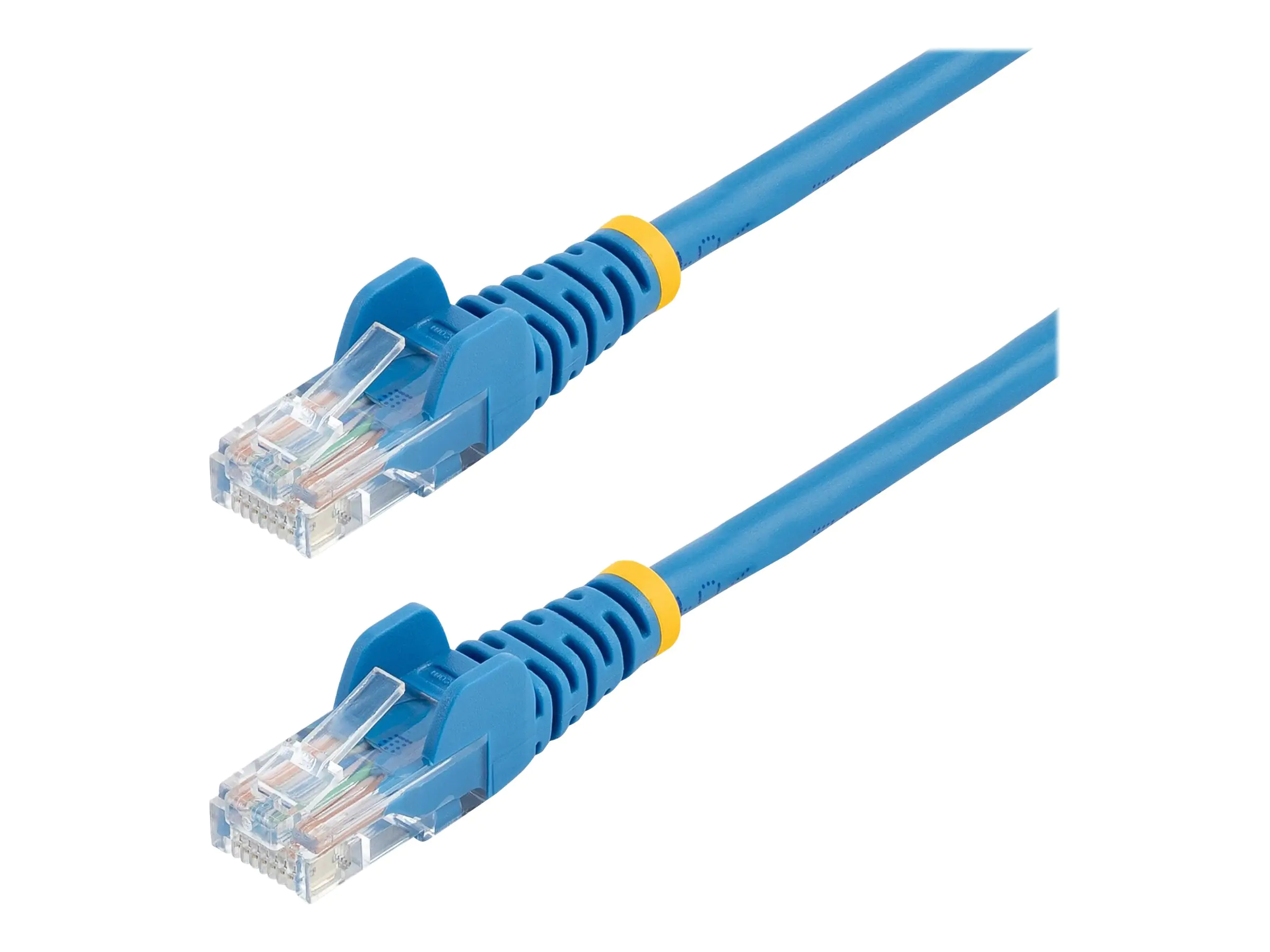 StarTech.com Startech 0,5m Cat5e Ethernet Netzwerkkabel Snagless mit RJ45 - Cat 5e UTP Kabel - Blau - Patch-Kabel - RJ-45 (M) 45PAT50CMBL