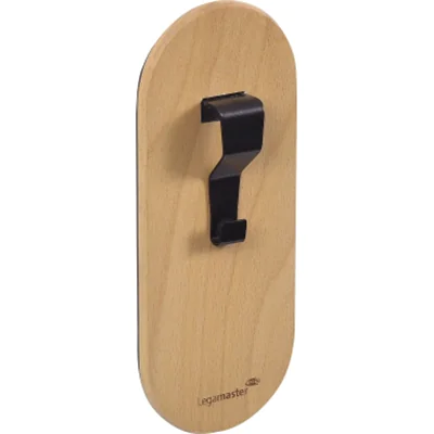 LEGAMASTER WOODEN Whiteboard-Papierhaken magnetisch 2St, Platinenhalter, Holz, FSC 100%, 70 mm, 20 mm, 170 mm 7-122825