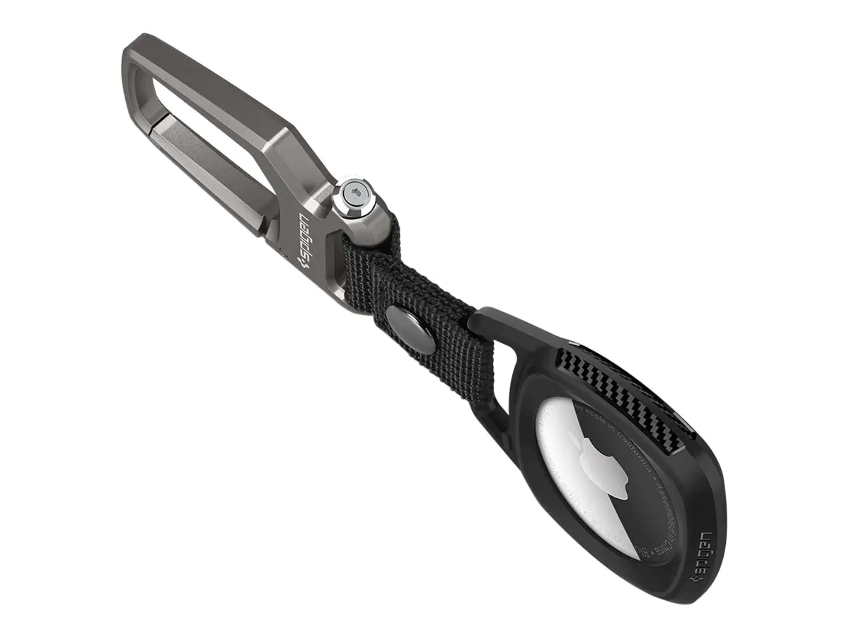 Spigen Rugged Armor - Tasche für Airtag - stainless