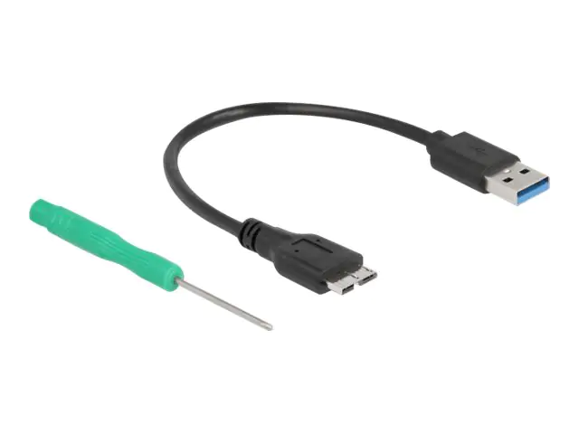 Delock - Speichergehäuse - M.2 - 1 Sender/Kanal - M.2 Card - USB 3.2 (Gen 2) - Schwarz