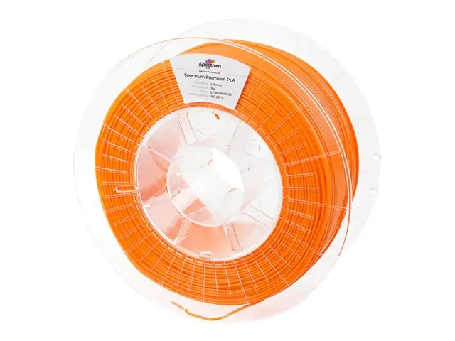 Spectrum Filaments Helles Orange - 1 kg - PLA -Filament (3D)