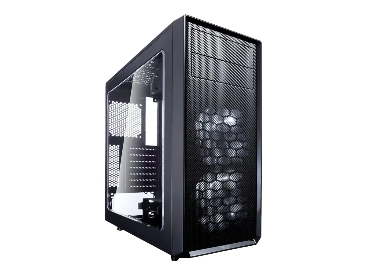 Fractal Design Focus G - Tower - ATX - ohne Netzteil (ATX) - Schwarz - USB/Audio
