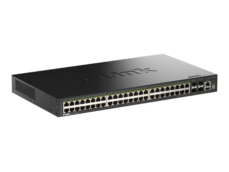 D-Link SmartPro DGS-1530-52P - Switch - Smart - 48 x 10/100/1000 (PoE+) DGS-1530-52P/E