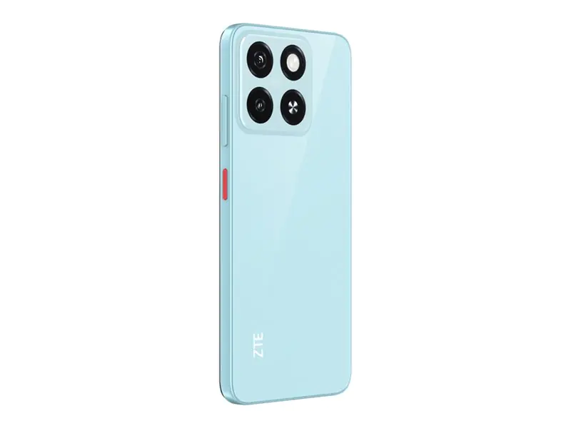 ZTE Blade A55 - 4G Smartphone - Dual-SIM - RAM 4 GB / Interner Speicher 64 GB - microSD slot - 6.75" - 1600 x 720 Pixel (90 Hz) - 2 x Rückkamera 13 MP - front camera 8 MP - Wasserblau