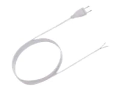 Bachmann - Stromkabel - Eurostecker (S) zu ohne Stecker - 2.5 A - 2 m - geformt - Schwarz - Europa