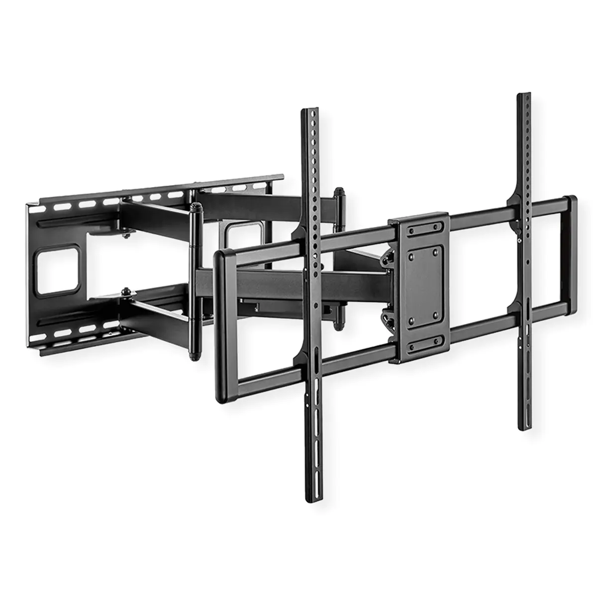 VALUE - Befestigungskit (Wandmontage) - für Flachbildschirm/LCD-Display - flexible, up to 120 kg - Stahl - Schwarz - Bildschirmgröße: 152.4-304.8 cm (60"-120")