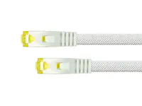 PYTHON Series RJ45 Patchkabel mit Cat. 7 Rohkabel - Rastnasenschutz (RNS) und Nylongeflecht - S/FTP