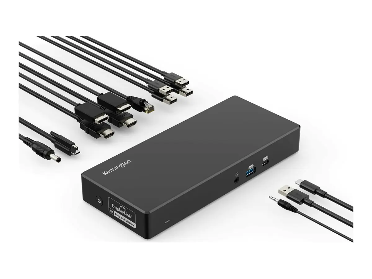 Kensington SD4781P - Dockingstation - USB-C - 2 x HDMI, 2 x DP++ - 1GbE