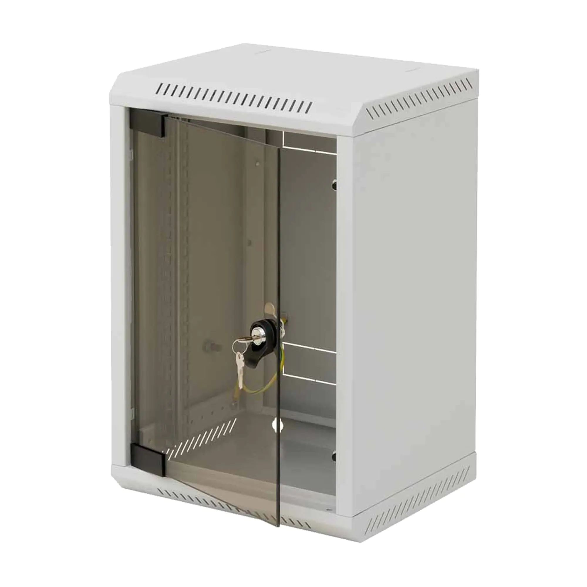 TRITON Delta B - Wandgehäuse - 6 HE - RAL 7.035 RBA-06-AS3-CAX-C1