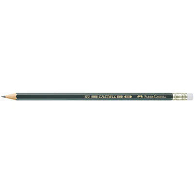 Faber-Castell Bleistift CASTELL 9000 119200 HB dunkelgrün