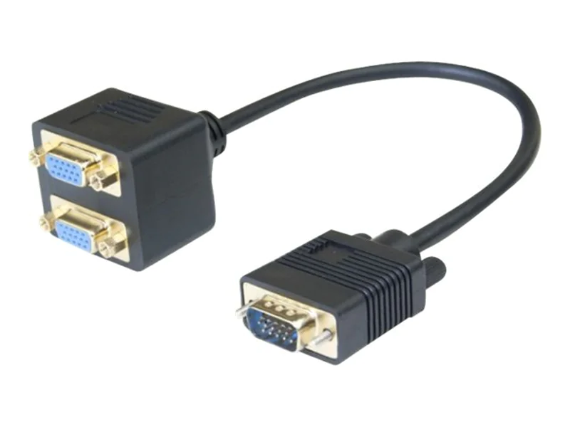 Azenn Connect generic - Video-Verteiler - HD-15 (VGA) (M) zu HD-15 (VGA) (W) 137036