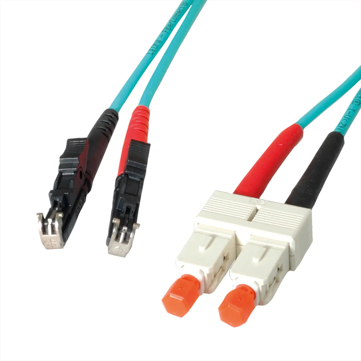LEONI Kerpen LWL-Kbl OM3 RuM/Shr. E2000/SC 1m - Kabel - 1 m