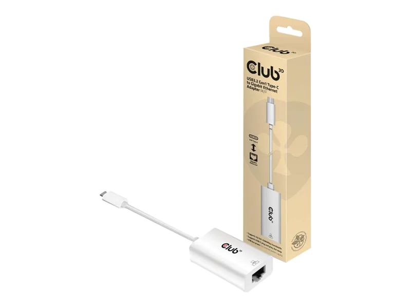 Club 3D CAC-1519 - Netzwerkadapter - USB-C 3.2 Gen 1 - Gigabit Ethernet