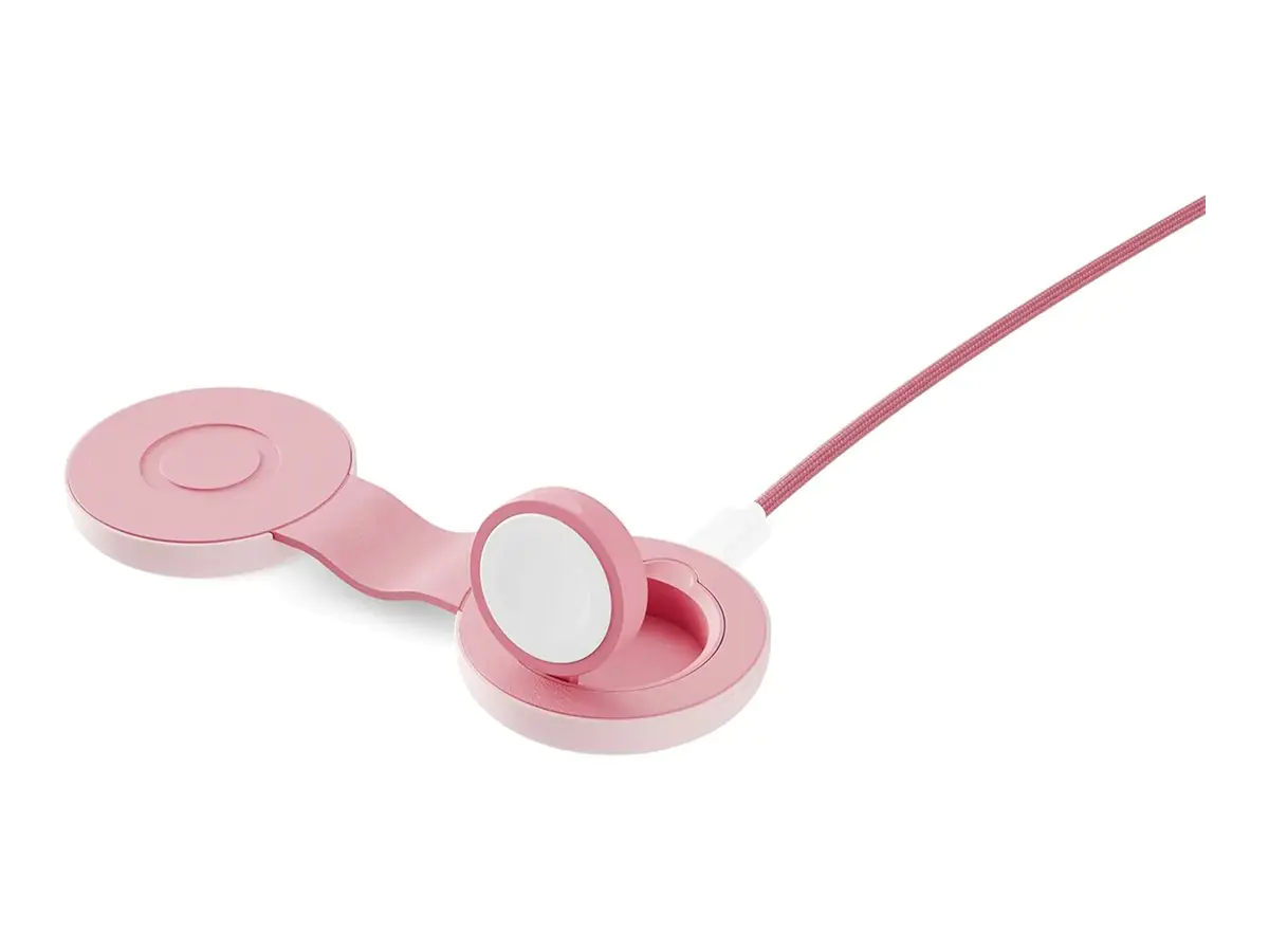 Twelve South ButterFly SE 2-in-1 Qi2 Wireless Charger Pink