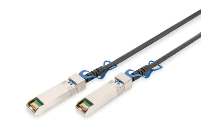 DIGITUS - 25GBase Direktanschlusskabel - SFP28 (M) zu SFP28 (M) - 2 m - abgeschirmtes Twinaxial - SFF-8432 - passiv