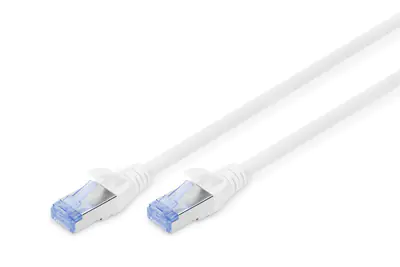 DIGITUS Premium - Patch-Kabel - RJ-45 (M) zu RJ-45 (M) - 0.5 m - SFTP - CAT 5e - geschirmt - Grau