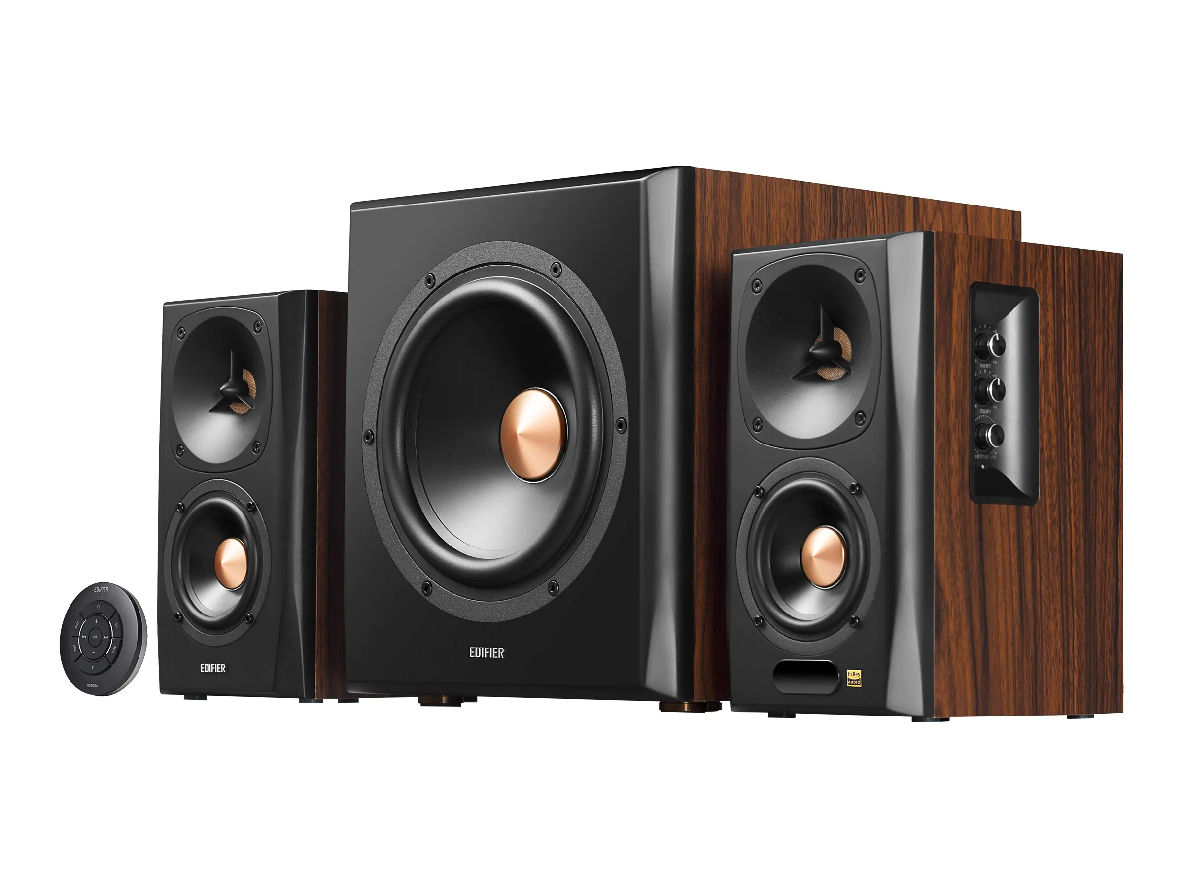 Edifier S360DB - Lautsprechersystem - für PC - 2.1-Kanal - kabellos - Bluetooth - 155 Watt (Gesamt)